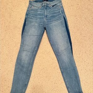 GAP Women's Light Blue Skinny Jeans 8/29R High Rise Legging